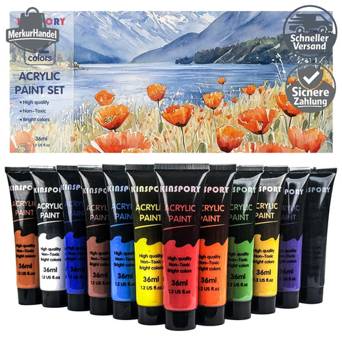 Acrylfarben set 36 ml - acrylfarben, x