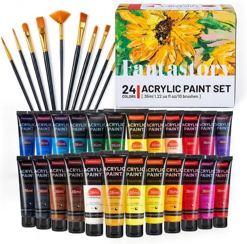 Acrylfarben set 36ml mit - 24,
