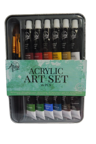 Acrylfarbenset tlg 12x12 - acrylfarbenset,