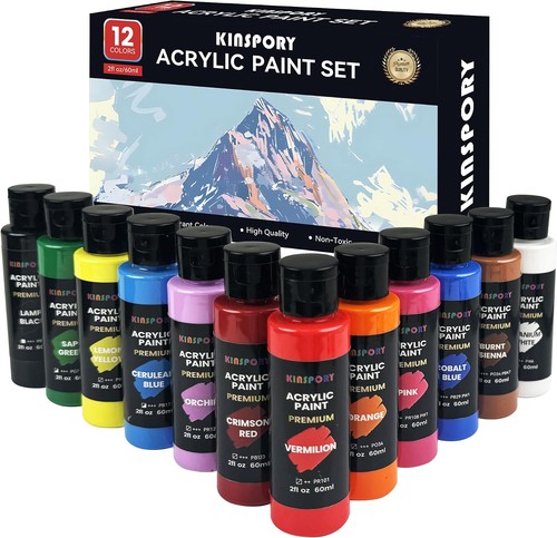 Acrylfarben set 60 ml - 12, x