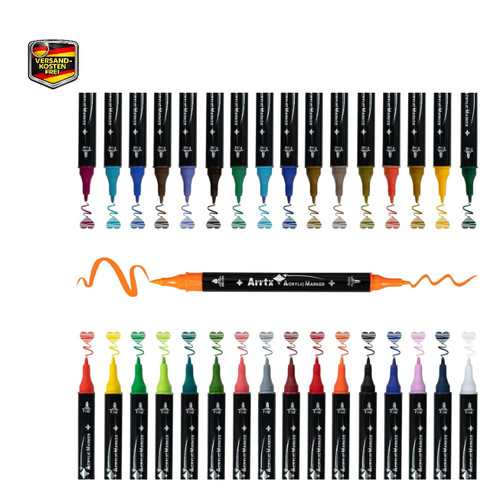 Arrtx acrylmarker farben - arrtx, 32