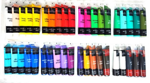 Acrylfarben set 40x20ml - set,