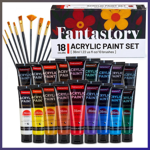 Acrylfarben set 36ml mit - set,