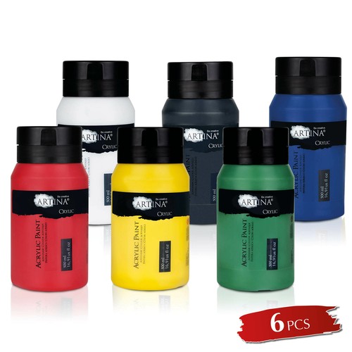 Acrylfarben 500ml set - 500ml,