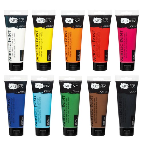 Acrylfarben 10x120ml