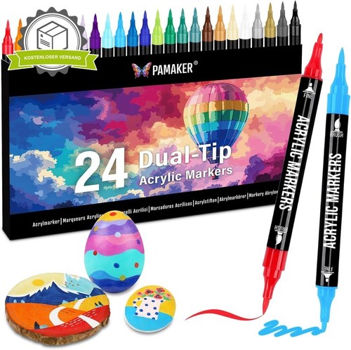 Acrylstifte set farben dual - acrylstifte,