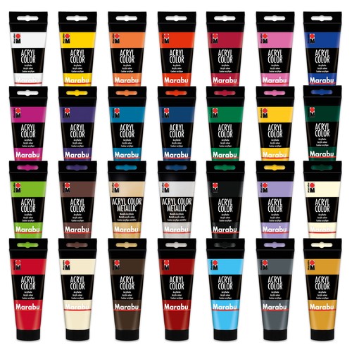 Marabu acrylfarbe acryl color - acrylfarbe,