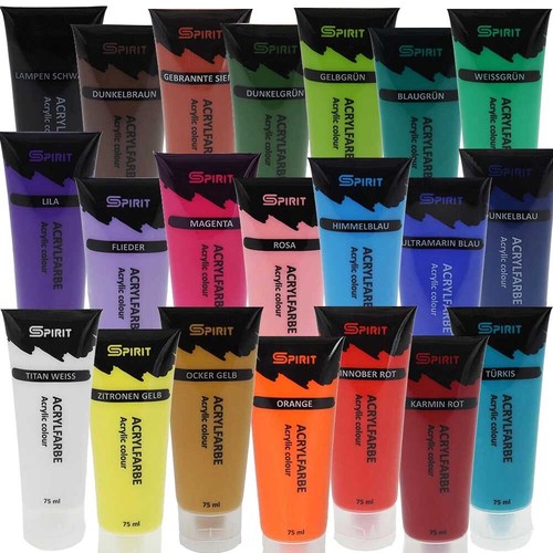 Spirit acrylfarbe tuben - 75, ml
