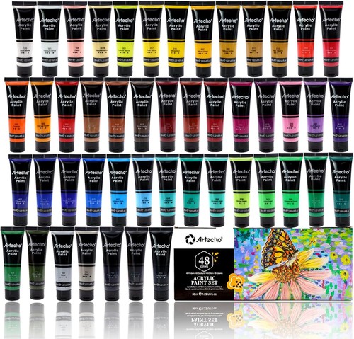 Acrylfarbe set 24 48 - acrylfarbe, /
