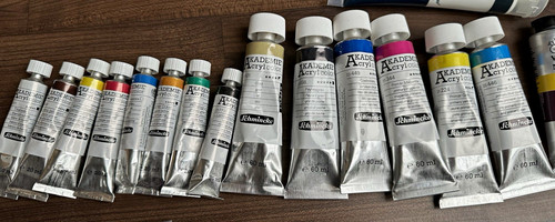 Schmincke akademie acrylfarben - schmincke,
