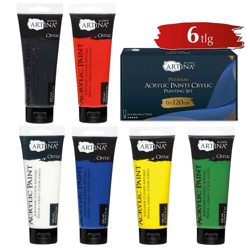 Acrylfarben 120ml set - acrylfarben,
