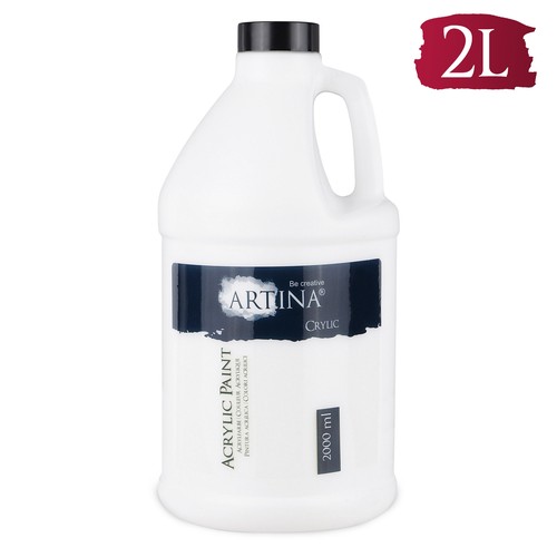 Acrylfarbe titanweiß 2000ml - acrylfarbe,