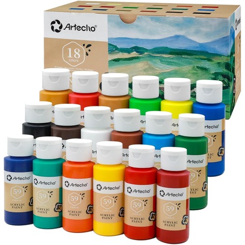 Acrylfarben set 18x59 - acrylfarben,