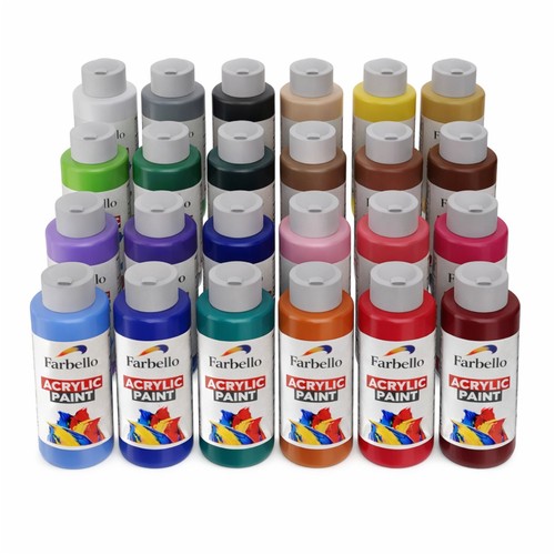 Acrylfarben set 24 farben - acrylfarben-set,