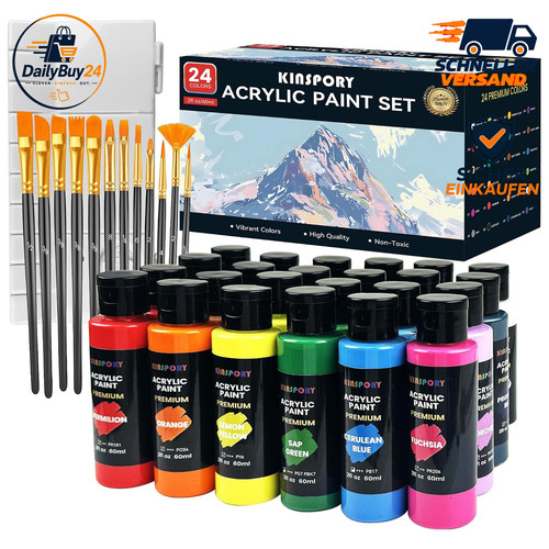 Acrylfarben set 60 ml - set,
