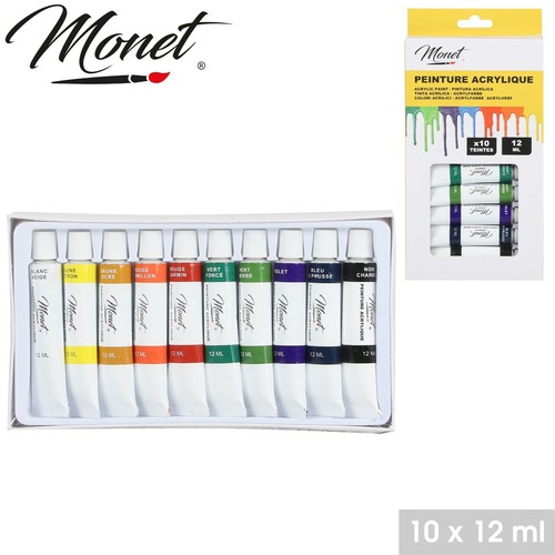 Acrylfarben set basteln - 10,