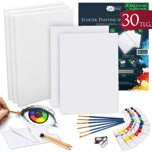 Tlg malset acryl maler - 30, set
