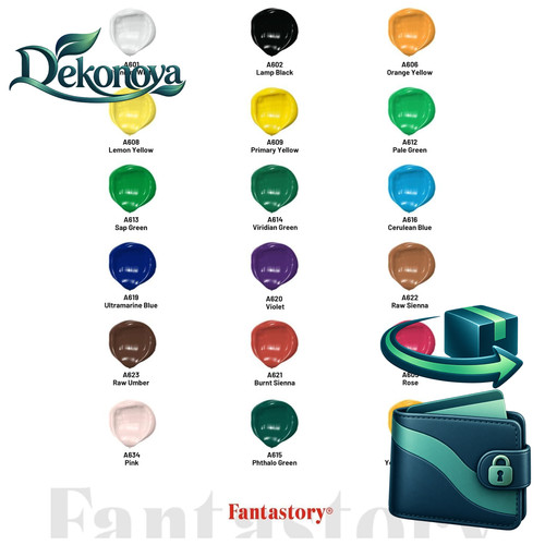 Acrylfarben set ml - set, 18