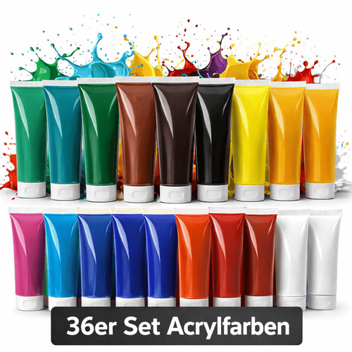 Acrylfarbe stück malfarbe - 36,