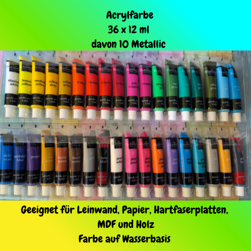 Acrylfarben set acryl farben - set,