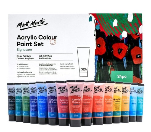 Acrylfarben set 24 - -,
