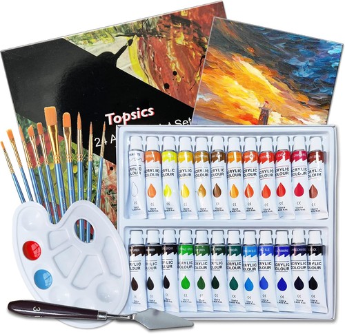 Pcs acrylfarben set 24 x - 37,