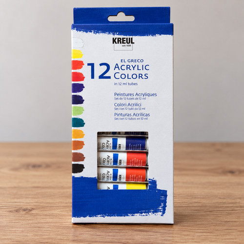 Acrylfarben 12er set kreul - 12er, -kreul-