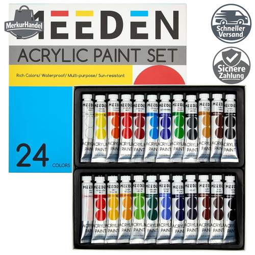 Acrylfarben set farben 12ml - 24,