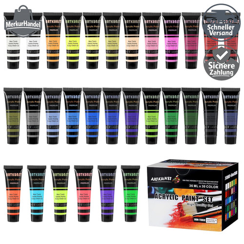 Acrylfarben set 36 ml - acrylfarben, x