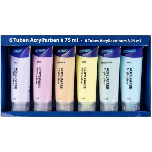 Stylex pastell acrylfarben - pastell,