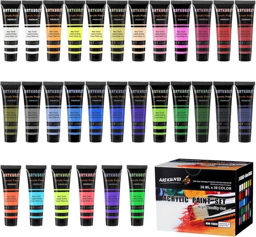 Acrylfarben set 36 ml - 30, x