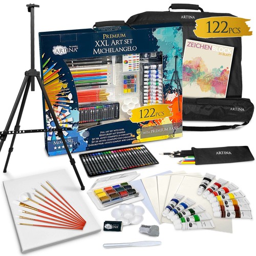 Malset 122tlg staffelei - 122tlg,