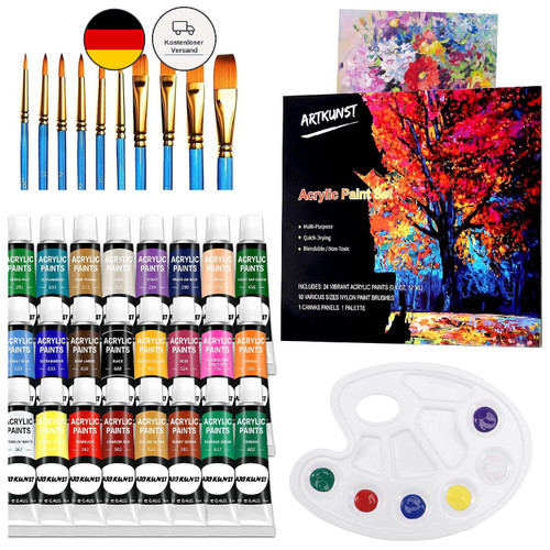 Acrylfarben set farben - 24, 12